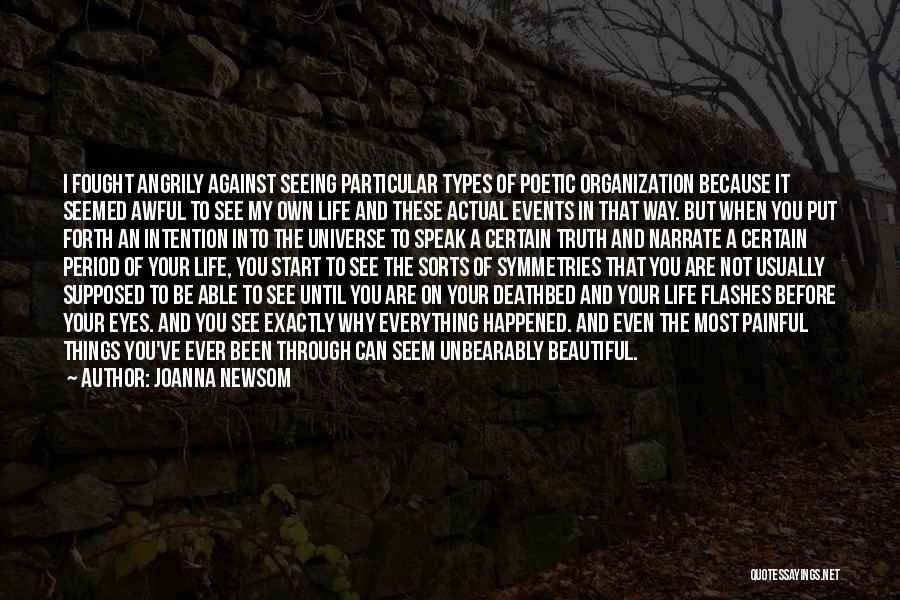 Seeing You Through My Eyes Quotes By Joanna Newsom