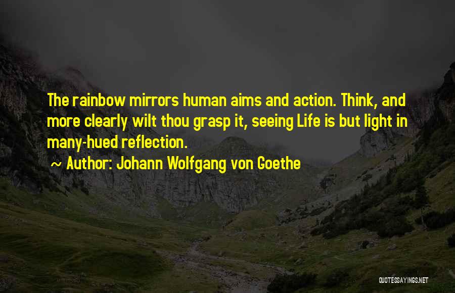 Seeing Your Own Reflection Quotes By Johann Wolfgang Von Goethe