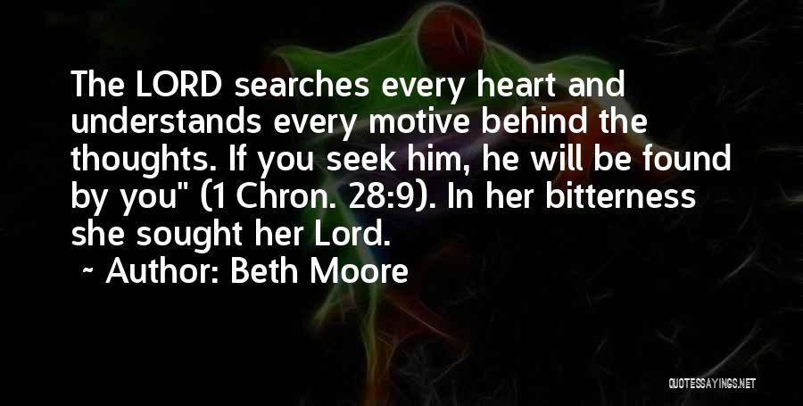 Seek And Found Quotes By Beth Moore