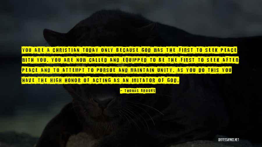 Seek Peace Quotes By Thomas Brooks Seek Peace Quotes By Thomas Brooks