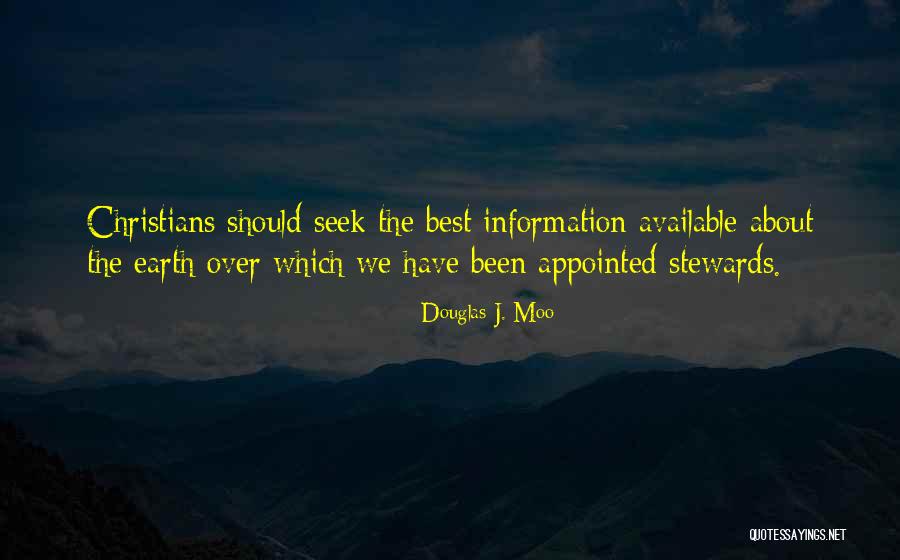 Seek The Best Quotes By Douglas J. Moo Seek The Best Quotes By Douglas J. Moo
