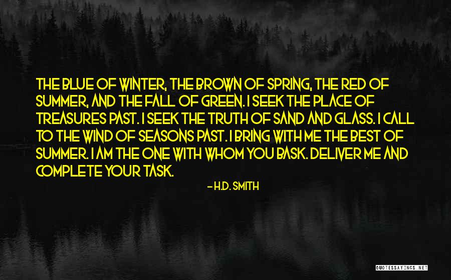 Seek The Best Quotes By H.D. Smith Seek The Best Quotes By H.D. Smith