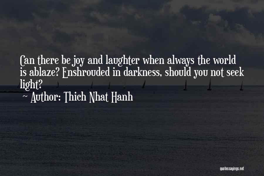 Seek The Light Quotes By Thich Nhat Hanh