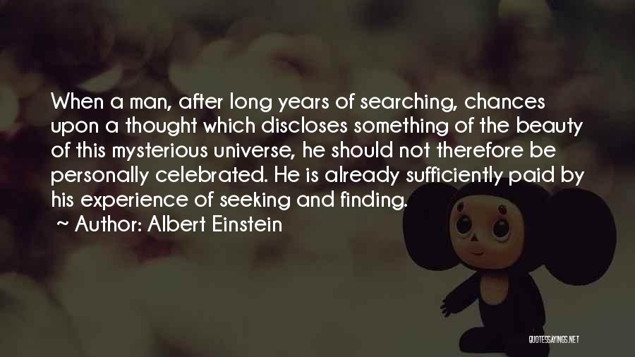 Seeking And Finding Quotes By Albert Einstein