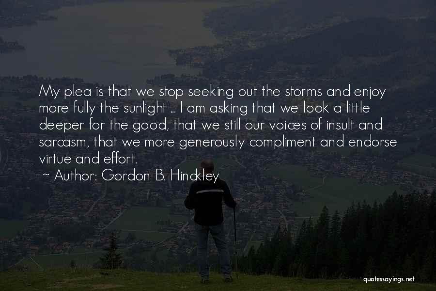 Seeking And Finding Quotes By Gordon B. Hinckley