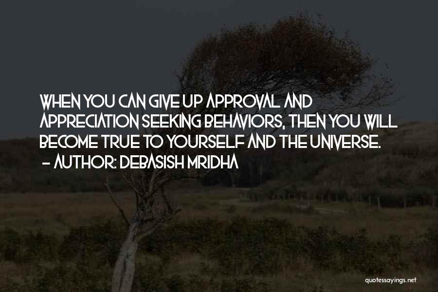 Seeking Approval Quotes By Debasish Mridha