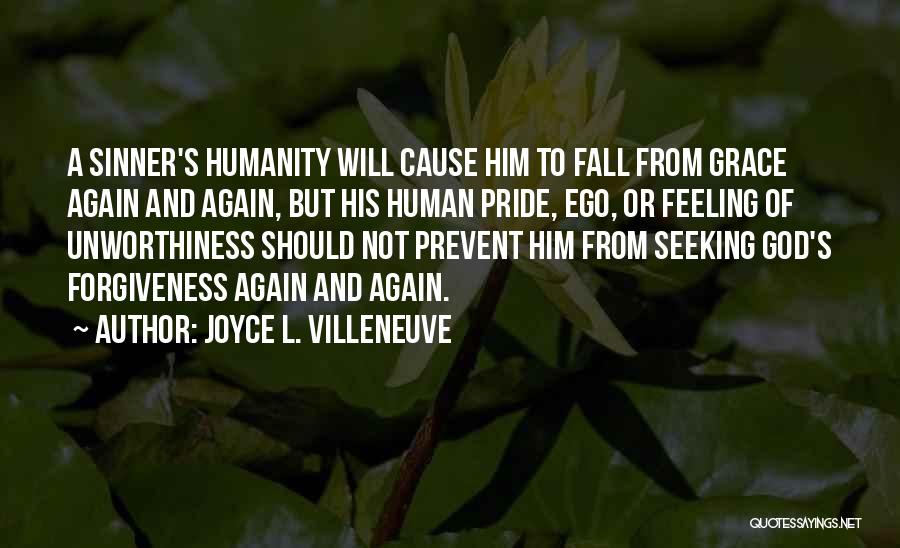 Seeking Forgiveness From Others Quotes By Joyce L. Villeneuve