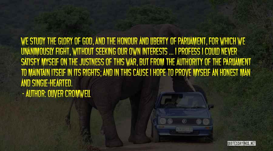 Seeking God Quotes By Oliver Cromwell