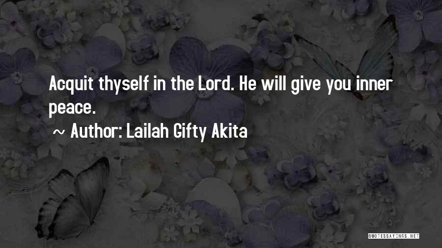 Seeking God Will Quotes By Lailah Gifty Akita