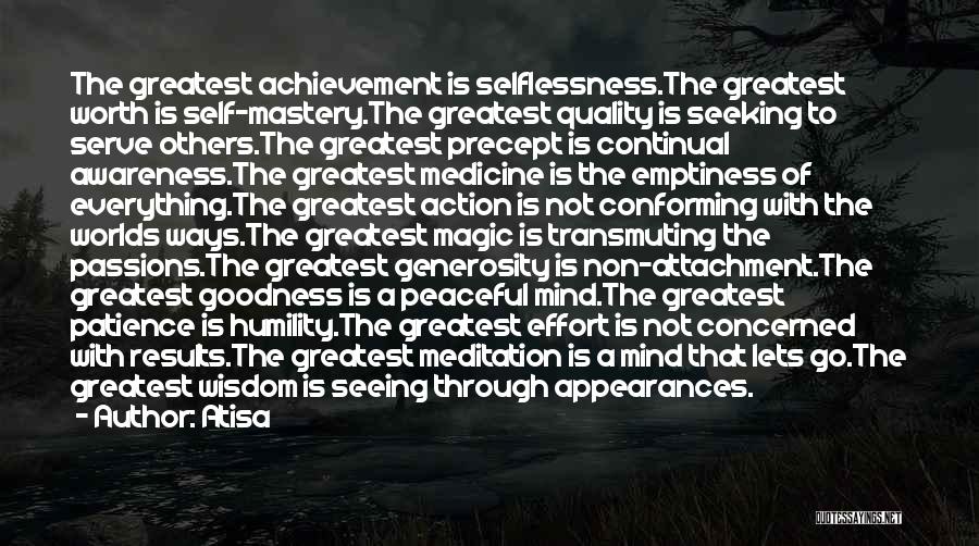 Seeking Wisdom Quotes By Atisa