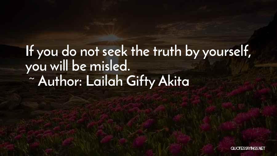 Seeking Wisdom Quotes By Lailah Gifty Akita
