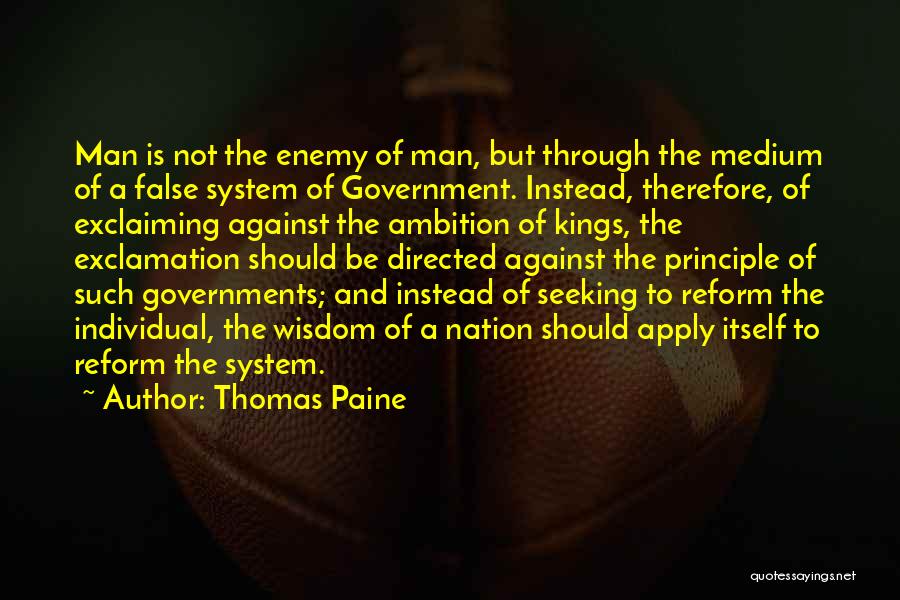 Seeking Wisdom Quotes By Thomas Paine