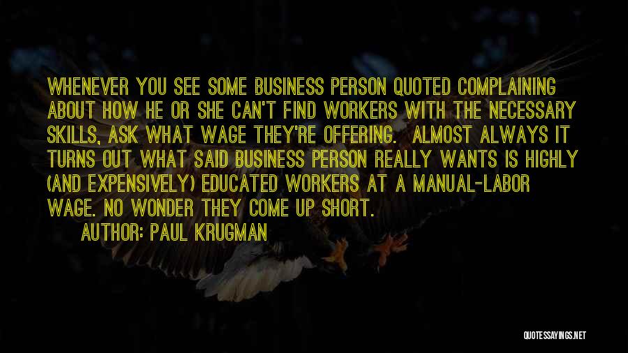 Seekins Scope Quotes By Paul Krugman