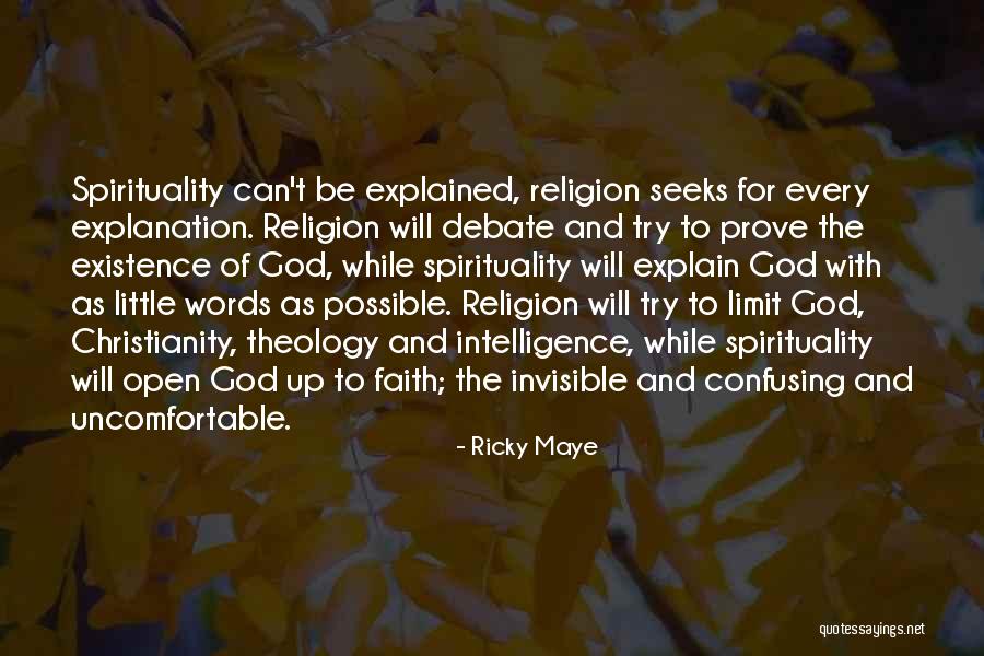 Seeks Religion Quotes By Ricky Maye Seeks Religion Quotes By Ricky Maye