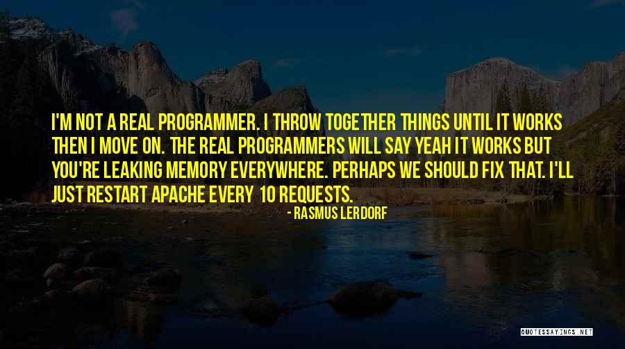 Seer Stones Quotes By Rasmus Lerdorf Seer Stones Quotes By Rasmus Lerdorf