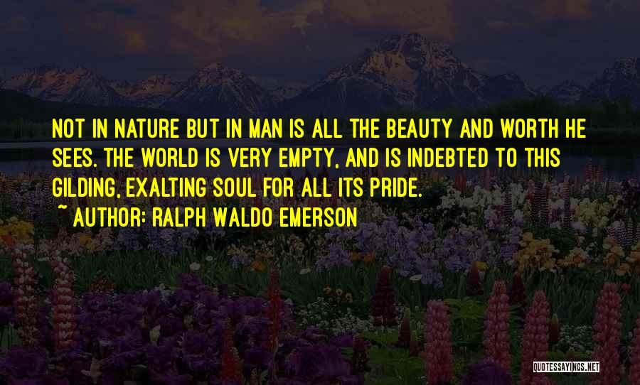 Sees Beauty Quotes By Ralph Waldo Emerson