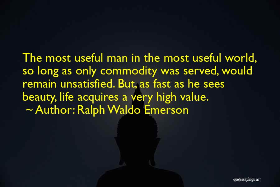 Sees Beauty Quotes By Ralph Waldo Emerson
