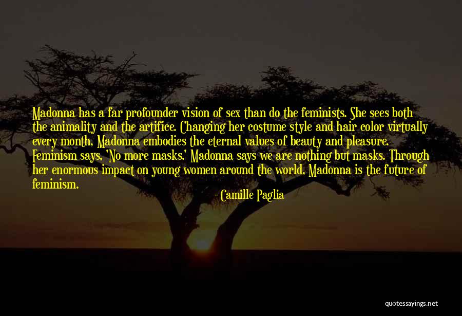 Sees Quotes By Camille Paglia