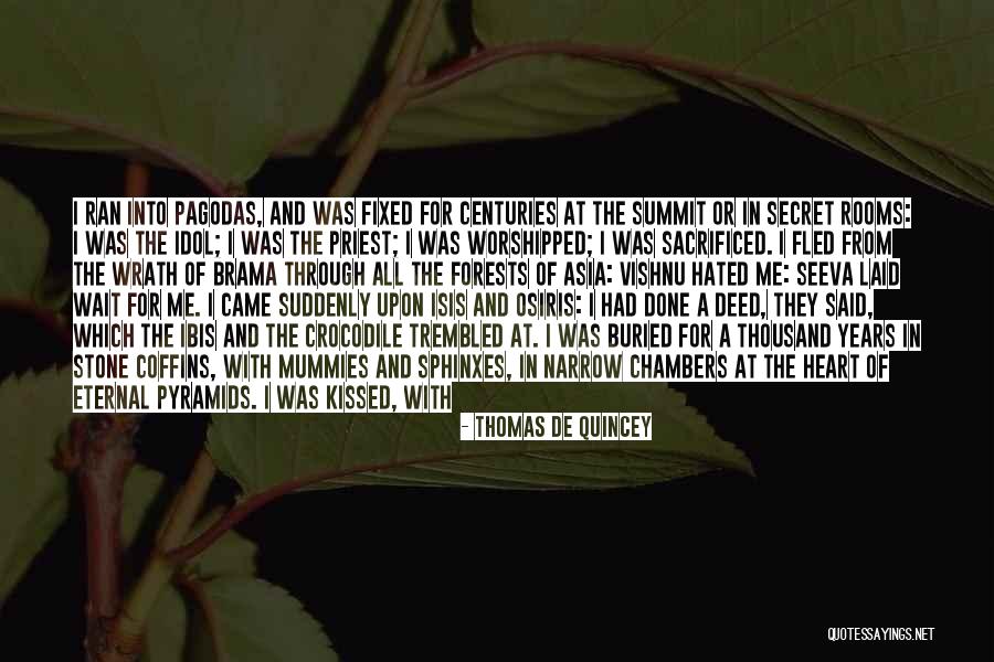 Seeva Quotes By Thomas De Quincey Seeva Quotes By Thomas De Quincey