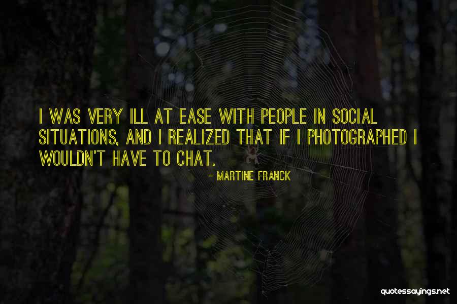 Seferovic Kijana Quotes By Martine Franck Seferovic Kijana Quotes By Martine Franck
