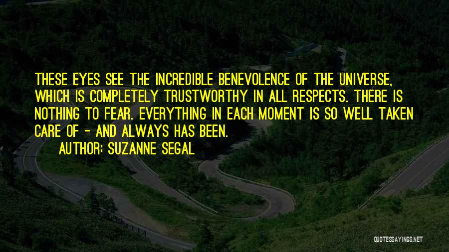 Segal Quotes By Suzanne Segal