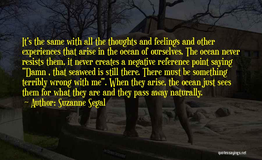 Segal Quotes By Suzanne Segal