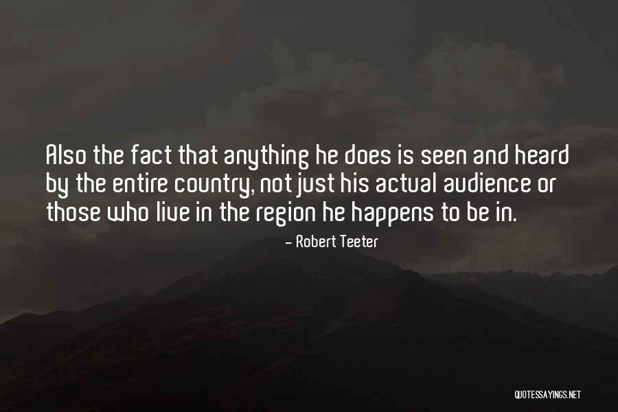 Segebarth Ronald Quotes By Robert Teeter Segebarth Ronald Quotes By Robert Teeter