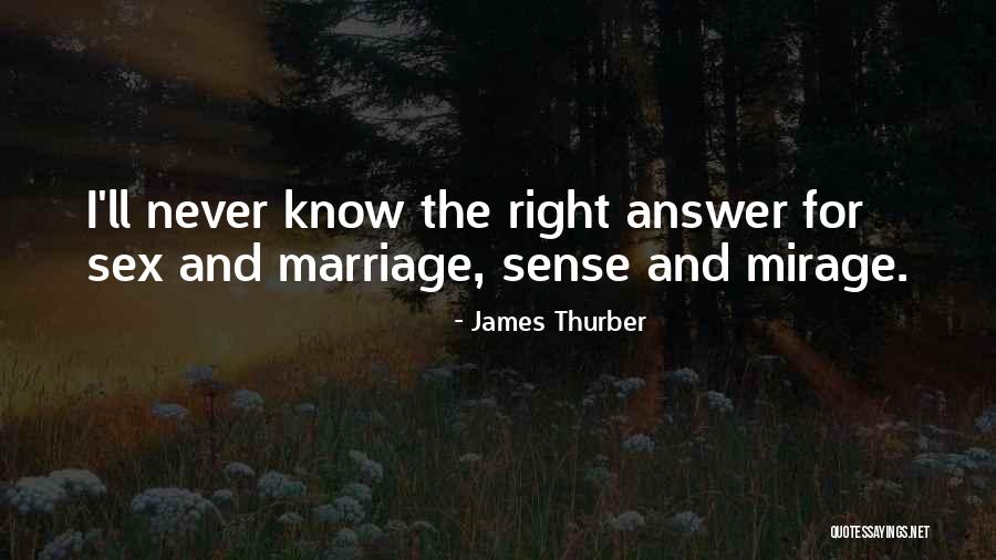 Segenggam Setia Quotes By James Thurber