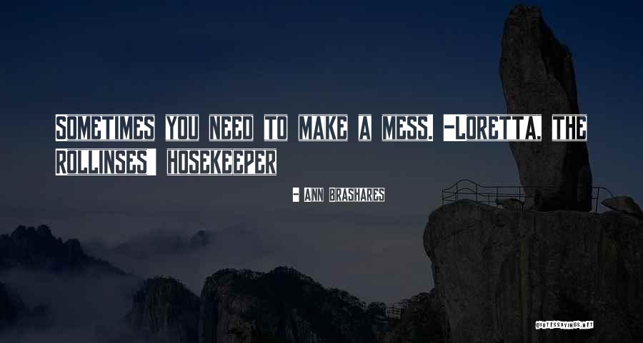 Segerstrom Football Quotes By Ann Brashares Segerstrom Football Quotes By Ann Brashares
