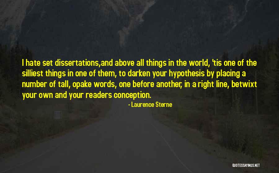 Segnen Bedeutung Quotes By Laurence Sterne Segnen Bedeutung Quotes By Laurence Sterne