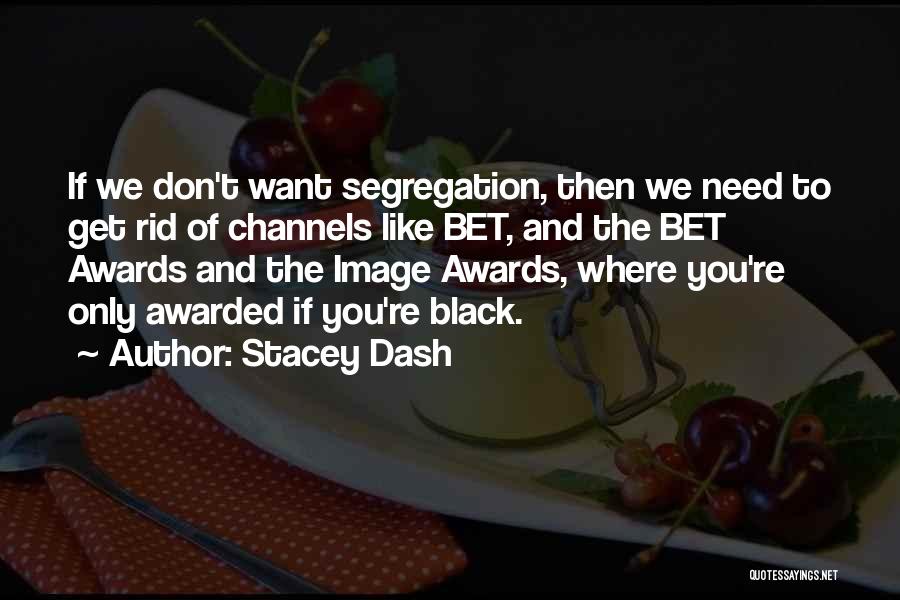 Segregation Quotes By Stacey Dash