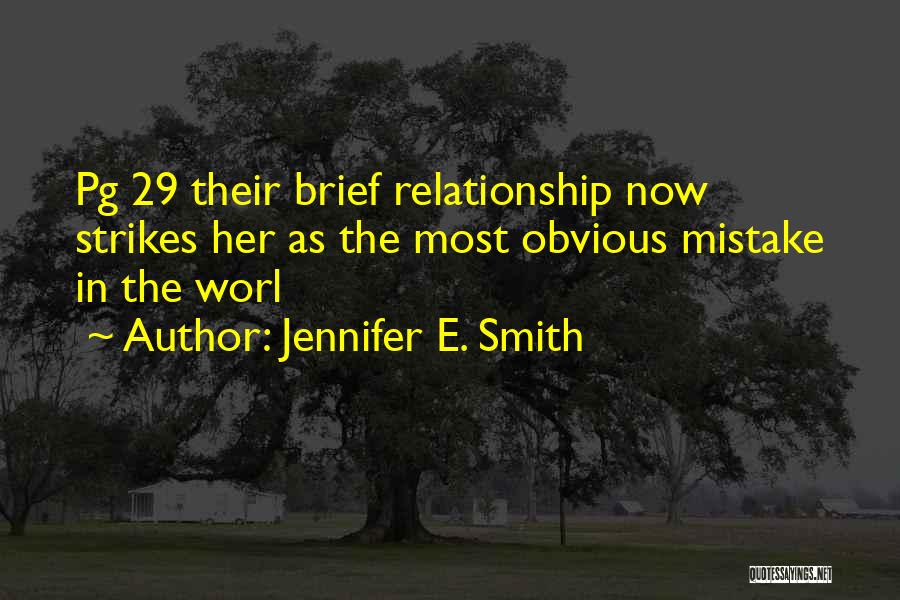 Segregator Quotes By Jennifer E. Smith