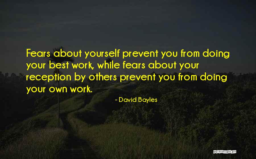 Segunda Via Coelba Quotes By David Bayles Segunda Via Coelba Quotes By David Bayles