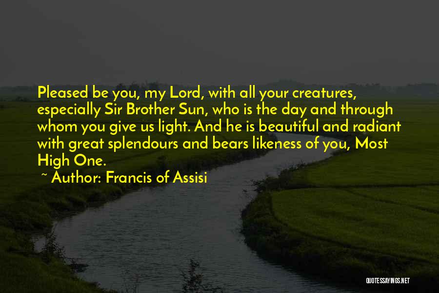 Seifried Portrait Quotes By Francis Of Assisi