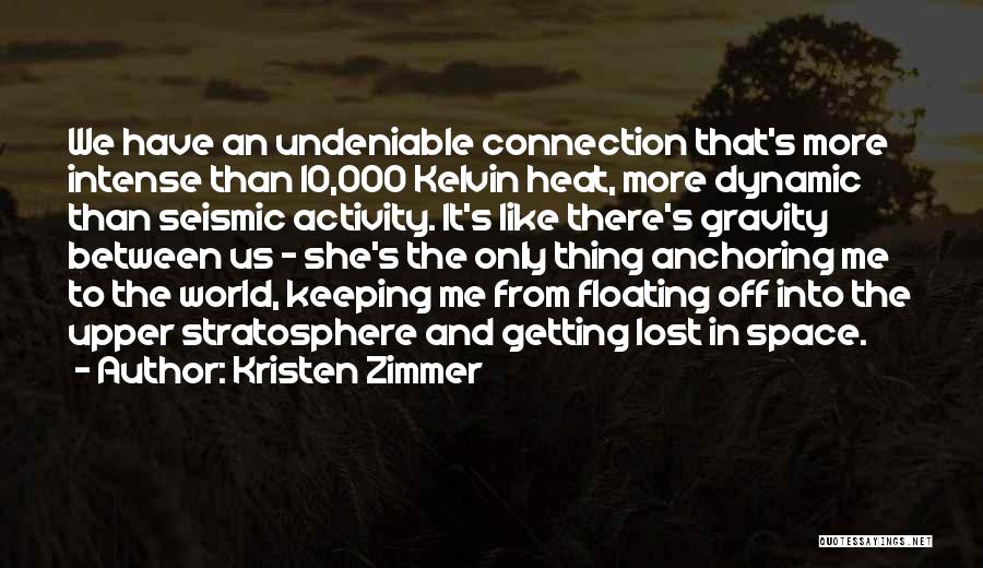 Seismic Quotes By Kristen Zimmer