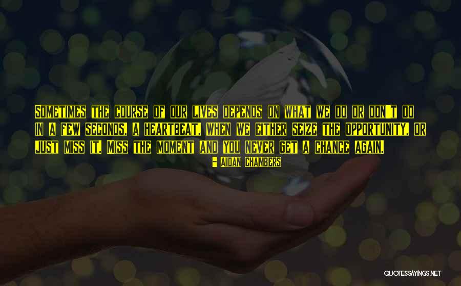 Seize Life Quotes By Aidan Chambers Seize Life Quotes By Aidan Chambers