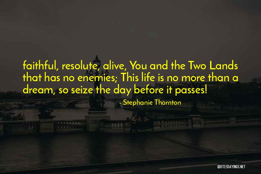 Seize Life Quotes By Stephanie Thornton Seize Life Quotes By Stephanie Thornton