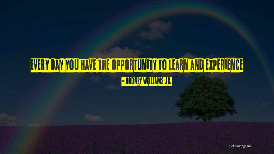 Seize Opportunity Quotes By Rodney Williams Jr.