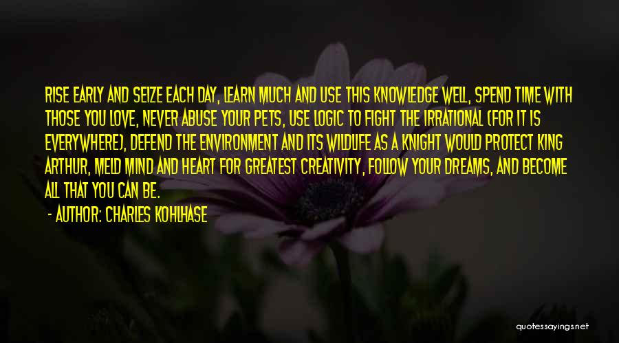 Seize The Day Quotes By Charles Kohlhase