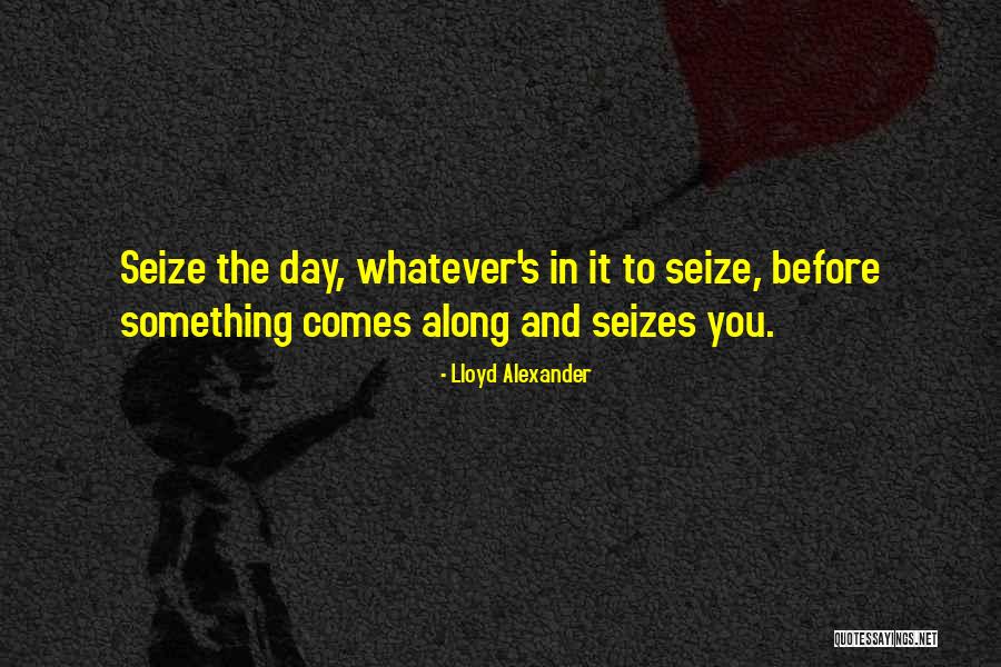 Seize The Day Quotes By Lloyd Alexander