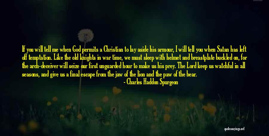 Seize Time Quotes By Charles Haddon Spurgeon