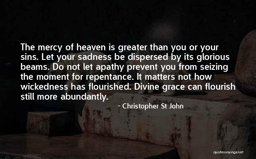 Seizing Your Divine Moment Quotes By Christopher St John