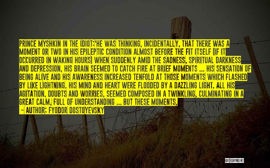 Seizure Awareness Quotes By Fyodor Dostoyevsky