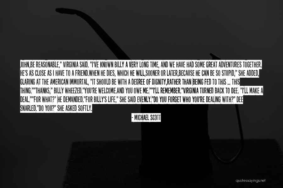 Sekas Law Quotes By Michael Scott Sekas Law Quotes By Michael Scott