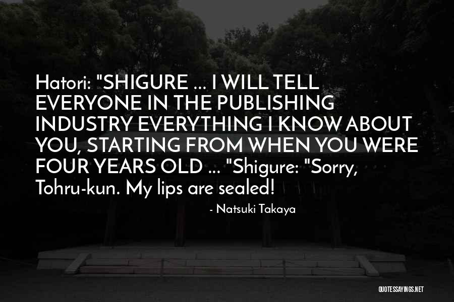 Sekgobela Lebo Quotes By Natsuki Takaya Sekgobela Lebo Quotes By Natsuki Takaya