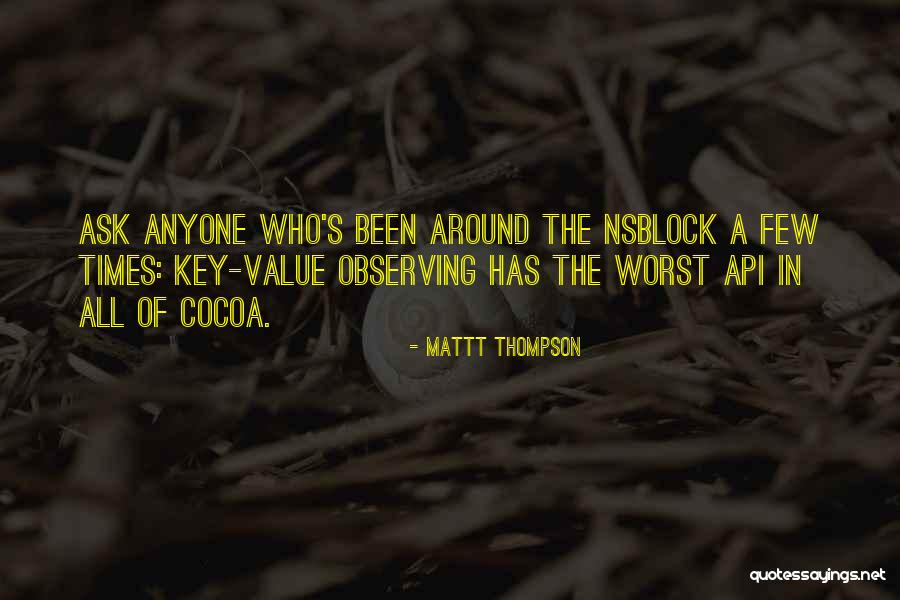 Sekiranya Ku Quotes By Mattt Thompson Sekiranya Ku Quotes By Mattt Thompson