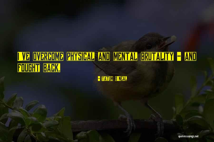 Seksualitas Lansia Quotes By Tatum O'Neal Seksualitas Lansia Quotes By Tatum O'Neal