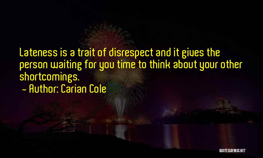 Selebi Quotes By Carian Cole