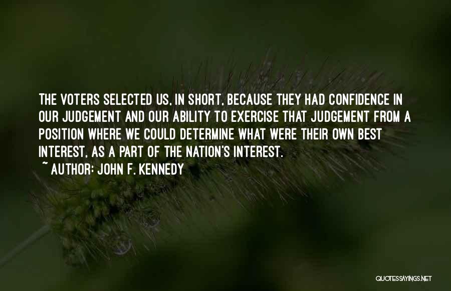 Selected Inspirational Quotes By John F. Kennedy
