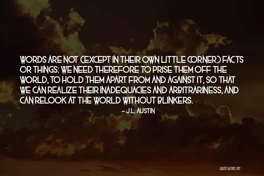 Selectionism Quotes By J.L. Austin Selectionism Quotes By J.L. Austin